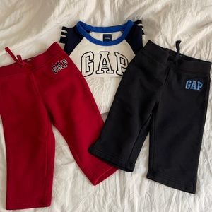 baby gap sweatshirt n pants